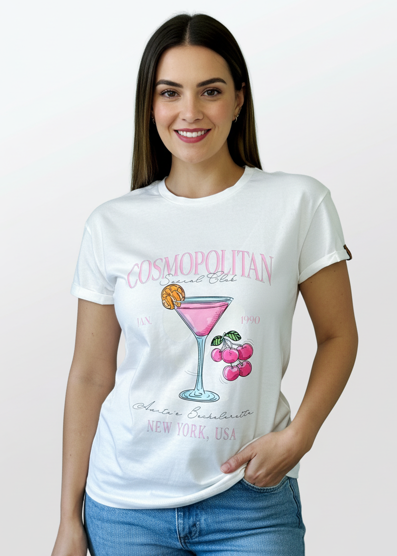 Camiseta Básica para mujer COSMOPOLITAN